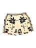 CAbi 100% Polyester Print Gold Shorts Size M - photo 1