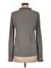 Calvin Klein Gray Long Sleeve Blouse Size M - photo 2