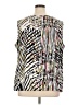 Peter Nygard Silver Sleeveless Blouse Size 0X (estimated) - photo 2
