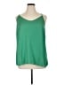 CAbi 100% Polyester Green Sleeveless Top Size XL - photo 1