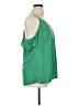CAbi 100% Polyester Green Sleeveless Top Size XL - photo 4