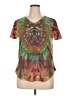 Columbia Tie-dye Brown Short Sleeve T-Shirt Size XL - photo 1