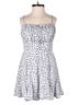 Mi ami 100% Polyester Polka Dots White Romper Size XS - photo 1