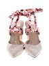 Botkier Floral Ivory Heels Size 8 1/2 - photo 2
