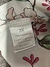 Orange Kiss 100% Polyester Floral Ivory 3/4 Sleeve Blouse Size 3X - photo 8