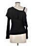 Soprano Black Long Sleeve Top Size M - photo 2