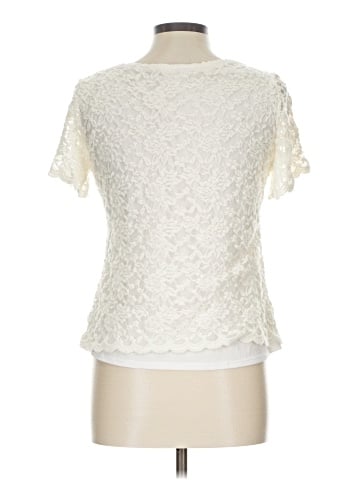 NY Collection Short Sleeve Blouse (view 2)