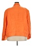 Talbots 100% Linen Solid Orange Jacket Size 24W - photo 2