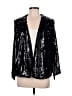 OVI 100% Polyester Black Blazer Size M - photo 1