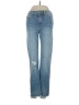 FRAME Denim Hearts Blue Jeans Size 24 waist - photo 1