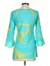 Escapada 100% Rayon Teal 3/4 Sleeve Blouse Size XS - photo 2