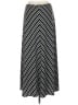 Coldwater Creek Chevron-herringbone Black Formal Skirt Size L - photo 2