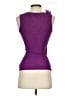 Cache 100% Nylon Purple Sleeveless Blouse Size XS - photo 2