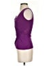 Cache 100% Nylon Purple Sleeveless Blouse Size XS - photo 5