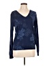 Daniel Rainn Floral Blue Pullover Sweater Size L - photo 1