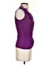 Cache 100% Nylon Purple Sleeveless Blouse Size XS - photo 4