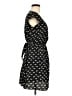 Xhilaration 100% Polyester Hearts Black Casual Dress Size M - photo 4