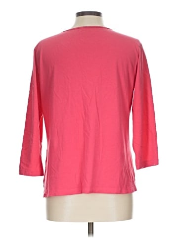 Talbots 3/4 Sleeve T-Shirt (view 2)