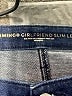 Chico's Color Block Blue Jeans Size Lg (2) - photo 7