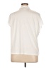 H&M Ivory Short Sleeve Blouse Size XL - photo 2