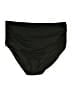 Summer Mae Solid Black Swimsuit Bottoms Size 18W - photo 1