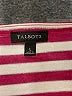 Talbots Stripes Red 3/4 Sleeve T-Shirt Size L - photo 7