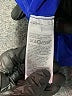 Gap Fit Color Block Blue Active Pants Size L - photo 8