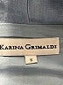 Karina Grimaldi 100% Linen Solid Blue Romper Size S - photo 4
