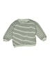Zara Stripes Green Pullover Sweater Size 9-12 mo - photo 1