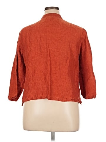 Eileen Fisher 3/4 Sleeve Button-Down Shirt (view 2)