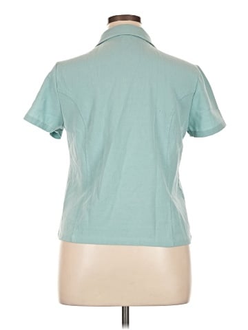 Christopher & Banks Short Sleeve Blouse (view 2)