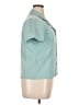 Christopher & Banks Teal Short Sleeve Blouse Size XL - photo 4