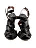 Dries Van Noten Animal Print Black Sandals Size EU (IT) 41 / US 11 - photo 2