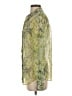 Ivanka Trump 100% Polyester Paisley Green Long Sleeve Blouse Size XS - photo 5