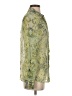 Ivanka Trump 100% Polyester Paisley Green Long Sleeve Blouse Size XS - photo 4