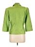 Sag Harbor 100% Polyester Green Blazer Size 10 - photo 2