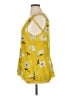 CAbi 100% Polyester Yellow Sleeveless Blouse Size XL - photo 5
