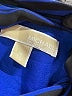 MICHAEL Michael Kors 100% Polyester Stripes Blue Casual Dress Size 14 - photo 7