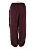 Comfrt Solid Burgundy Casual Pants Size 3X - photo 2