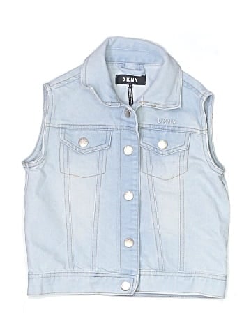 DKNY Denim Vest (view 1)