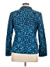 Talbots Paisley Blue Blazer Size 14 - photo 2