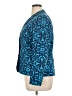 Talbots Paisley Blue Blazer Size 14 - photo 5