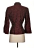 Maggy London Tweed Multi Color Burgundy Blazer Size 4 - photo 2