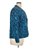 Talbots Paisley Blue Blazer Size 14 - photo 4