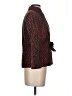 Maggy London Tweed Multi Color Burgundy Blazer Size 4 - photo 4