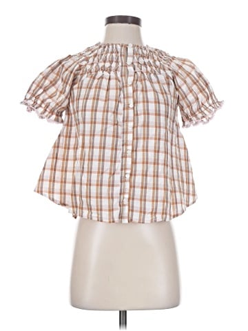 Anthropologie Short Sleeve Blouse (view 1)