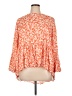 Monroe and Main 100% Rayon Orange 3/4 Sleeve Blouse Size 1X - photo 1