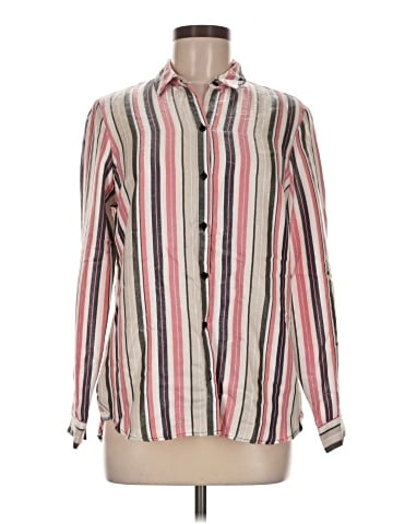 Express Long Sleeve Button-Down Shirt (view 1)