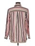 Express Stripes Ivory Long Sleeve Button-Down Shirt Size M - photo 2