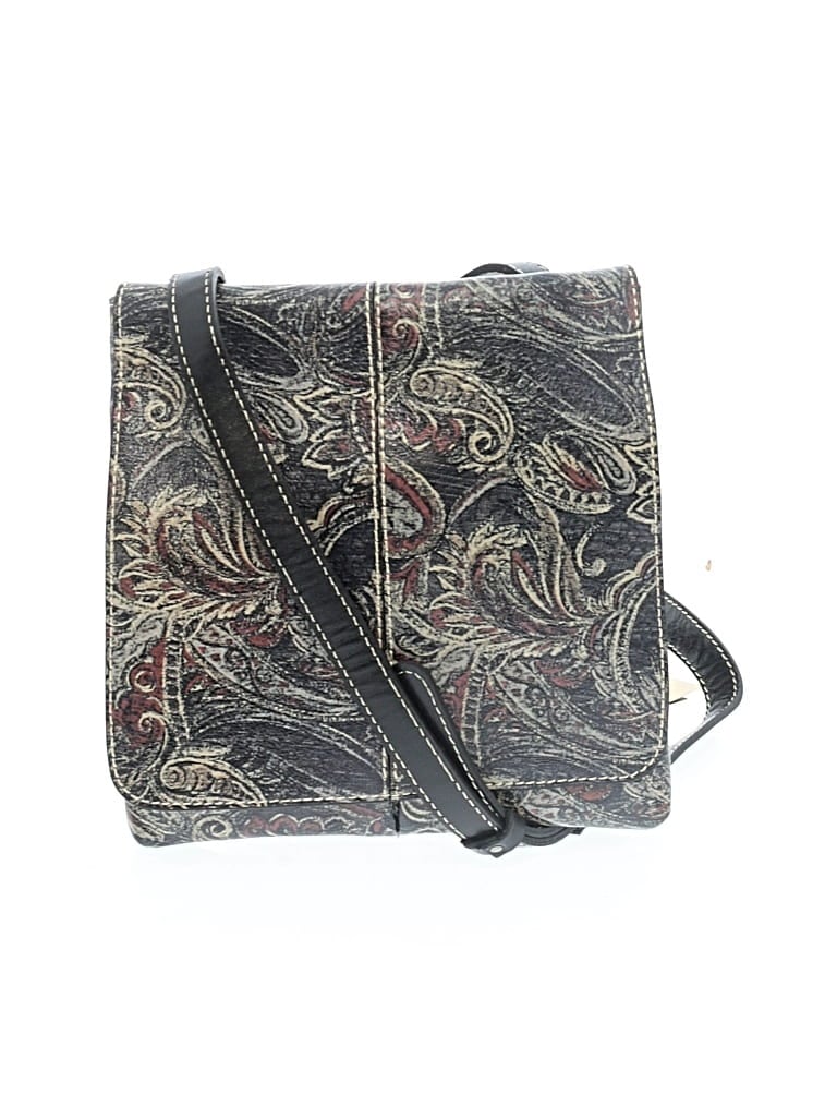Pre-owned Patricia Nash Crossbody Bag In Gray